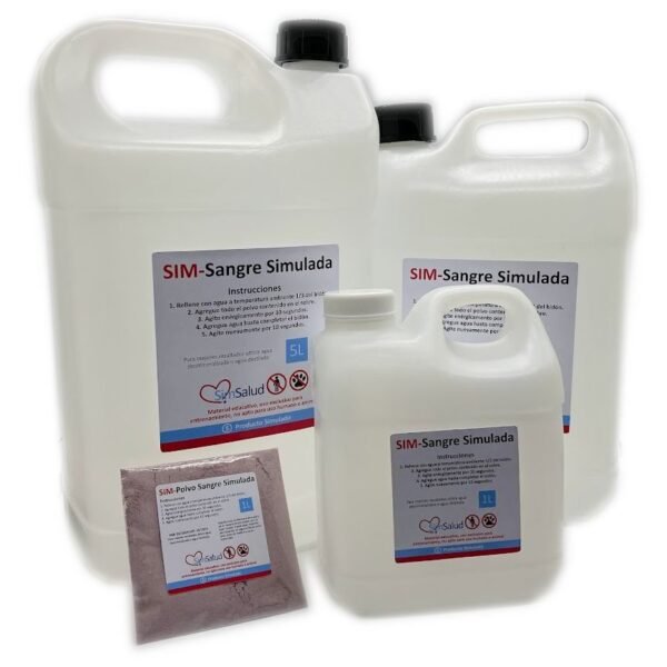 SIM-Sangre simulada 1 Litro con bidón