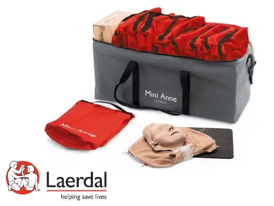 Torsos Laerdal Mini Anne Plus (10 Manikin Kit)