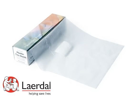 Protector facial para RCP (6 rollos de 36 protectores cada uno)
